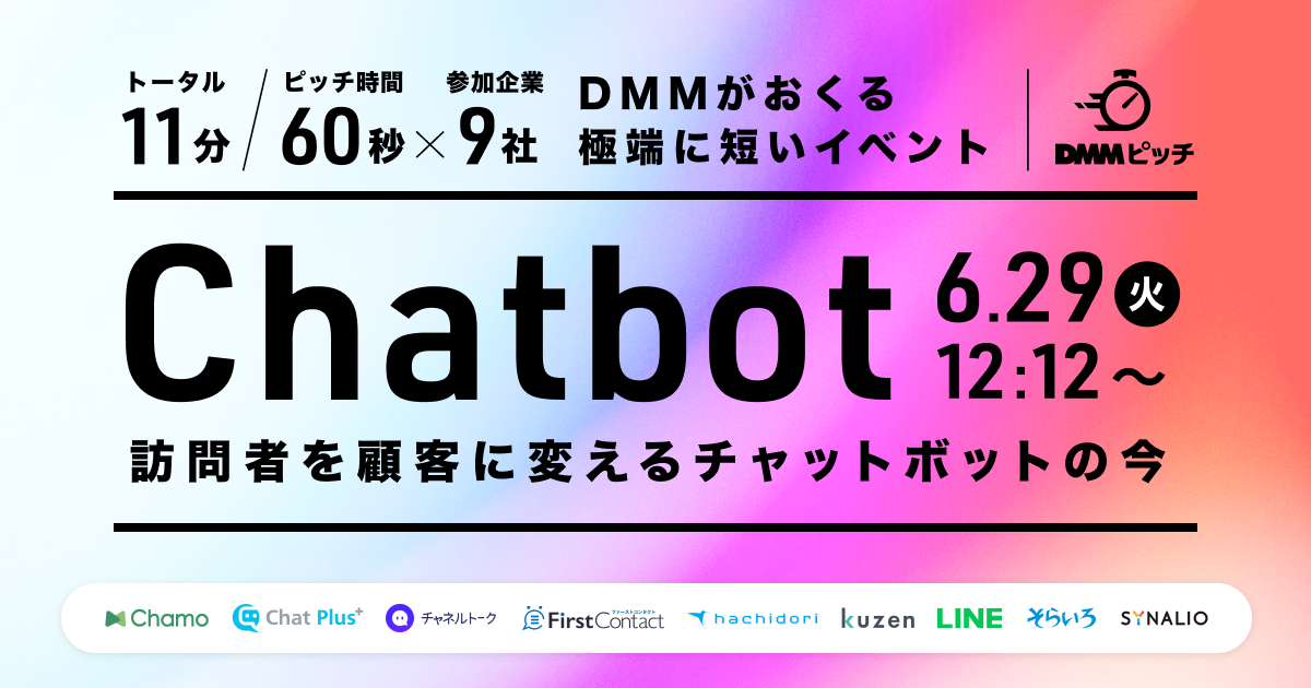 【Chatbot】訪問者を顧客に変えるチャットボットの今