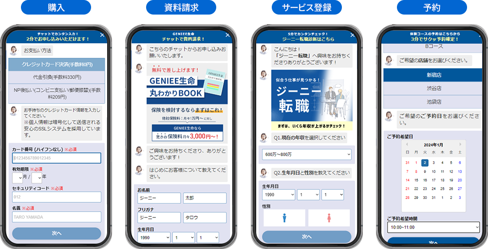 GENIEE CHATで実現すること